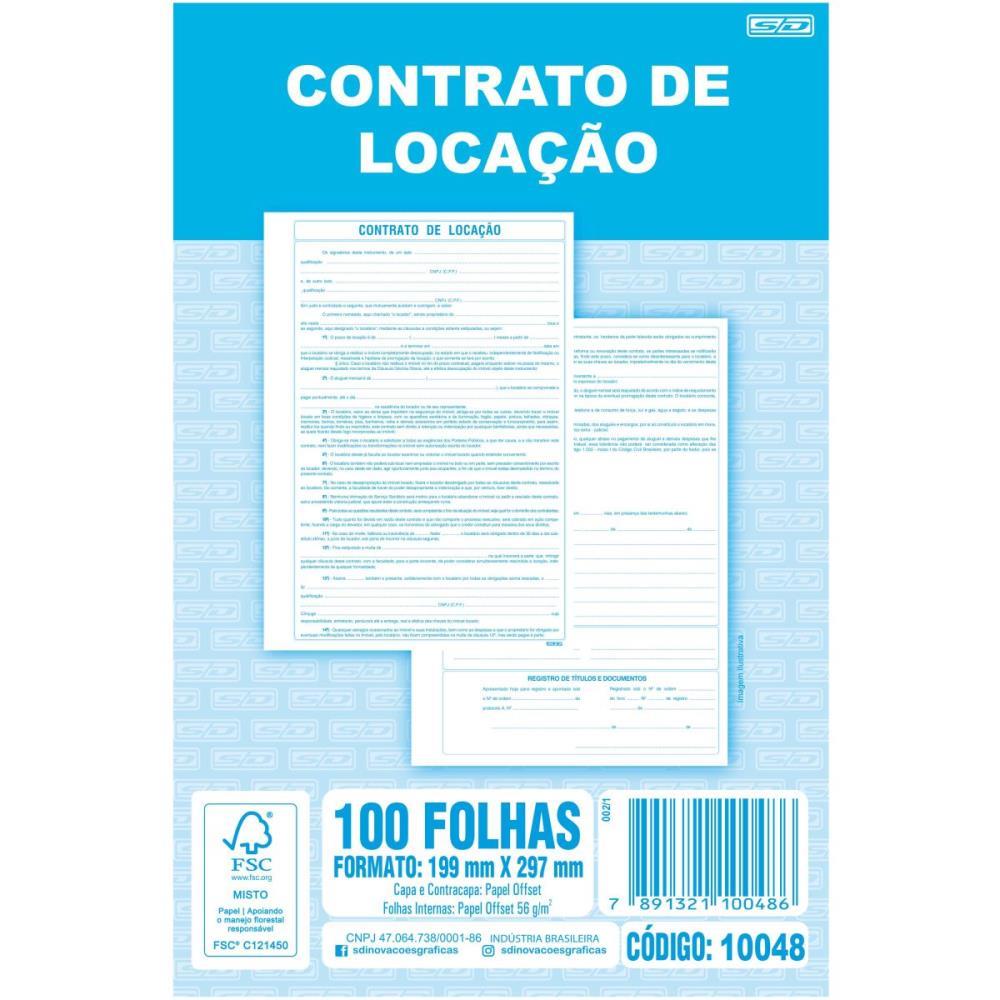 IMPRESSO TALAO CONTRATO DE LOCACAO 100FLS. SD INOVACOES PCT.C/05