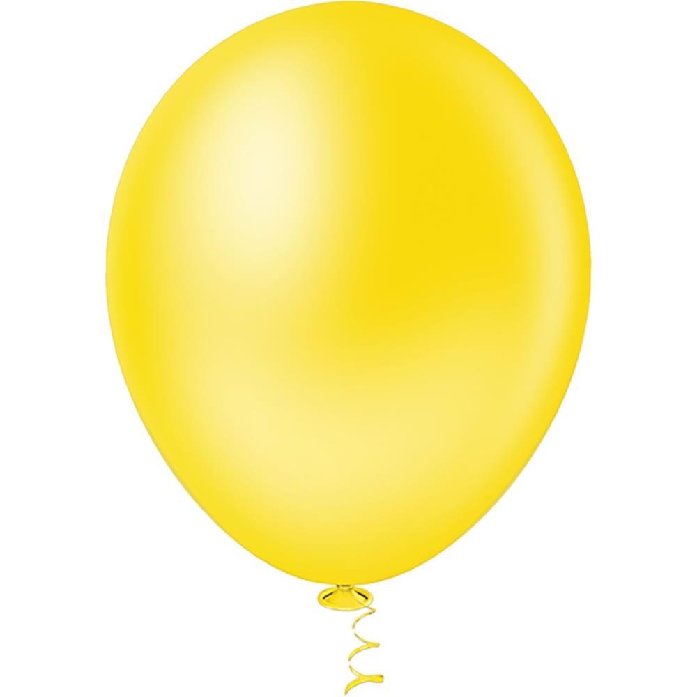 BALAO REDONDO N.050 AMARELO RIBERBALL PCT.C/50