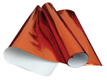CARTOLINA LAMINADA 01 VERMELHA 48 X 60