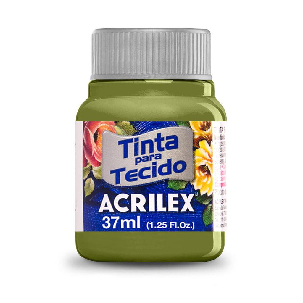 TINTA PARA TECIDO ACRILEX 37ML - 570 VERDE PISTACHE