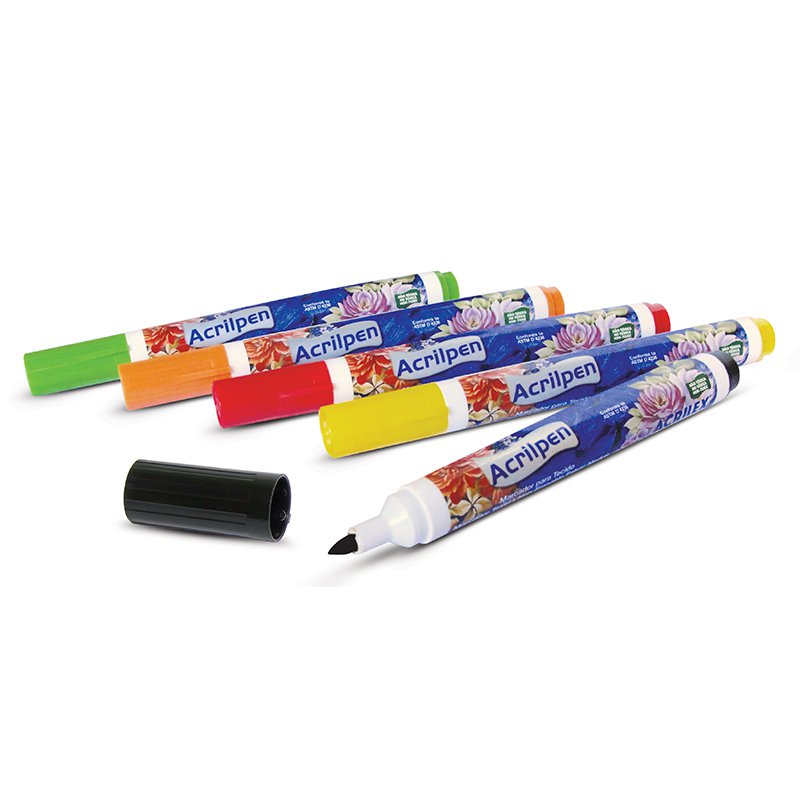 CANETA PARA TECIDO ACRILEX ACRILPEN VIOLETA