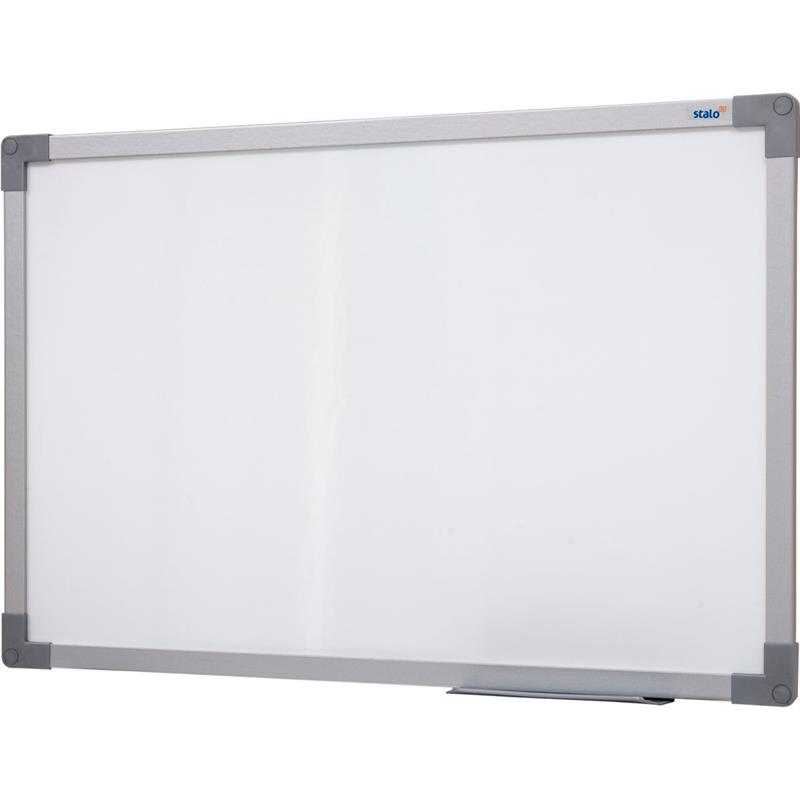 QUADRO BRANCO MOLDURA ALUMÍNIO 120 X 90 CM UV SOFT STALO