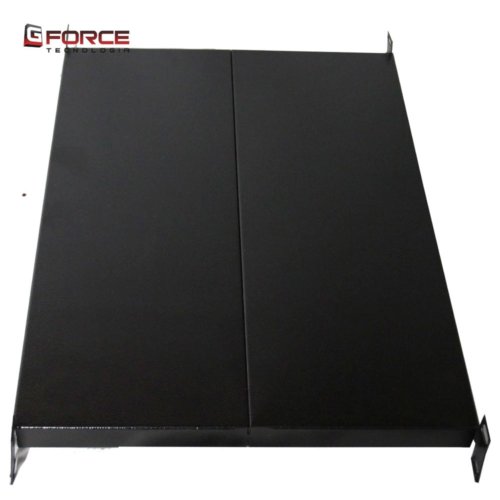 BANDEJA FIXA RACK SERVIDOR PADRAO 19 POL 400MM 1U PT - GFORCE