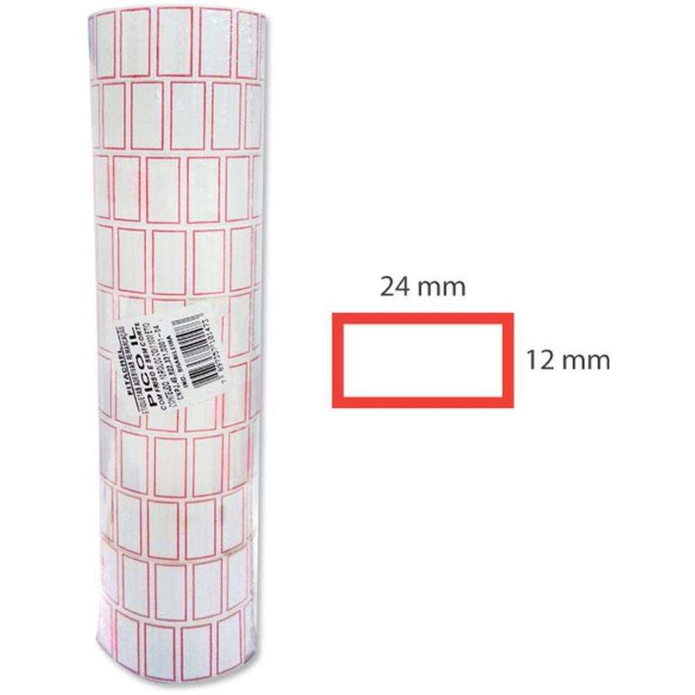 ETIQUETA PARA PRECO PICO 1-L 24MM 1000 ETIQU/ROLO FITACREL PCT.C/10
