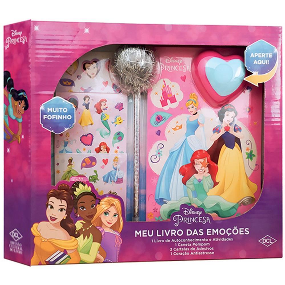 LIVRO INFANTIL COLORIR PRINCESAS LIVRO DAS EMOCOES DCL UNIDADE