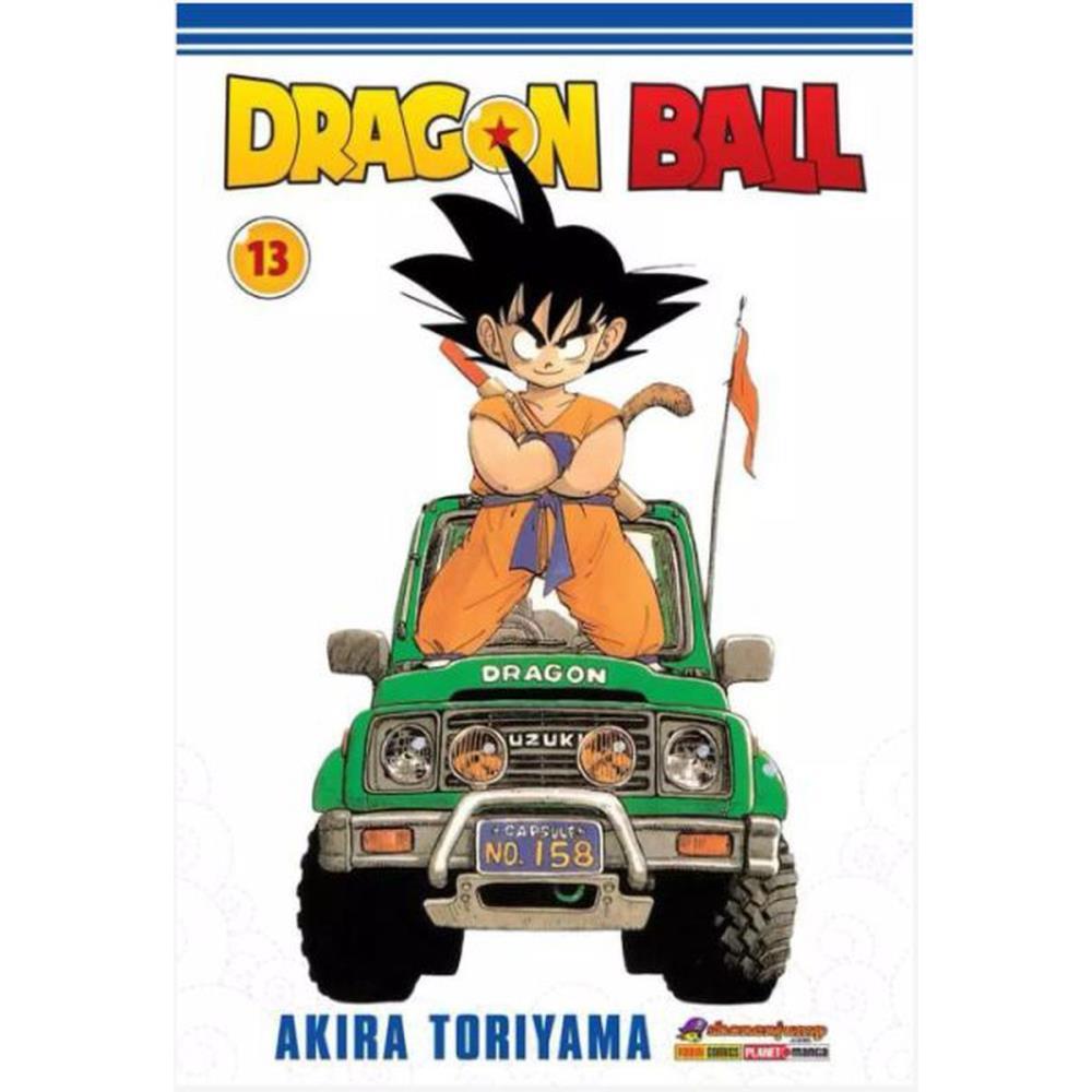 LIVRO MANGA DRAGON BALL N.13 PANINI UNIDADE