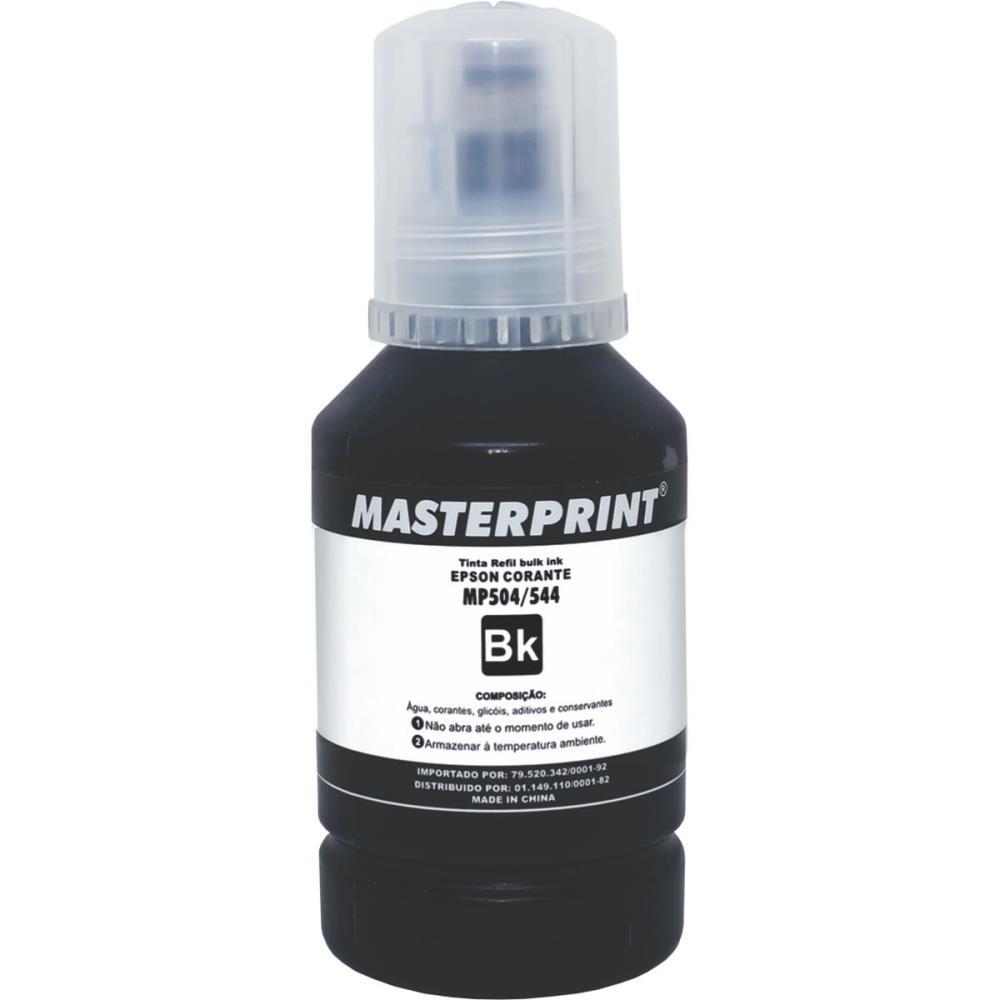 REFIL DE TINTA EPSON COMP. 504/544 PRETO 127ML MASTERPRINT UNIDADE