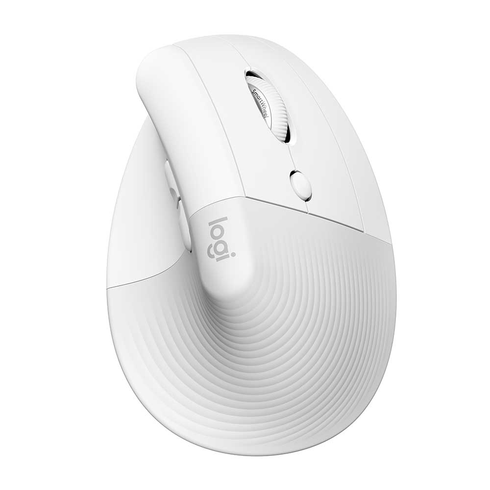 MOUSE LOGITECH ERGONOMICO VERTICAL LIFT SEM FIO OFF WHITE 910-006469