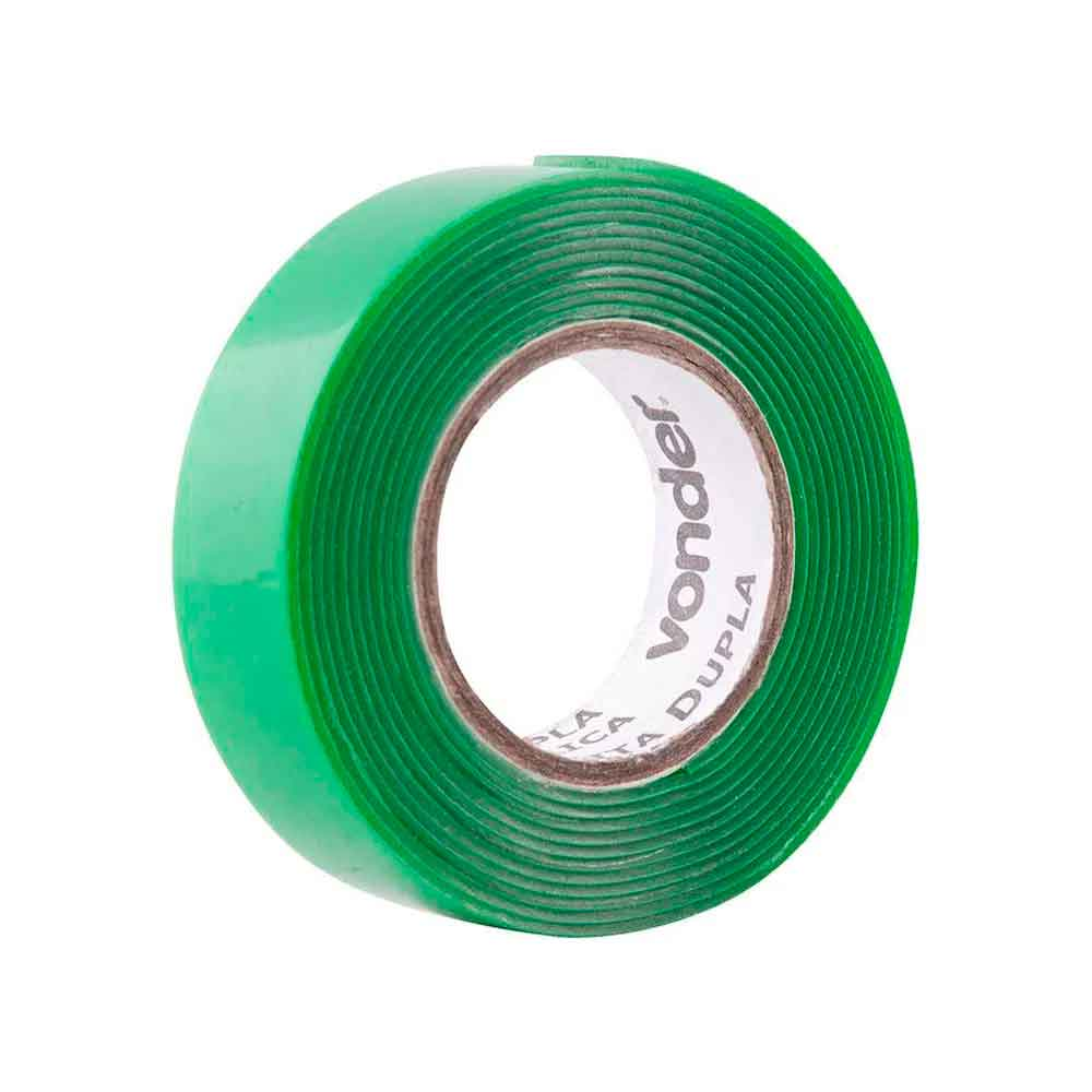 FITA DUPLA FACE ACRILICA 19MM 2M VONDER