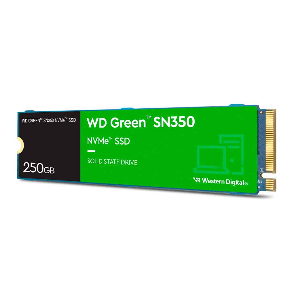 SSD M.2 2280 WD GREEN SN350 250GB NVME - WDS250G2G0C