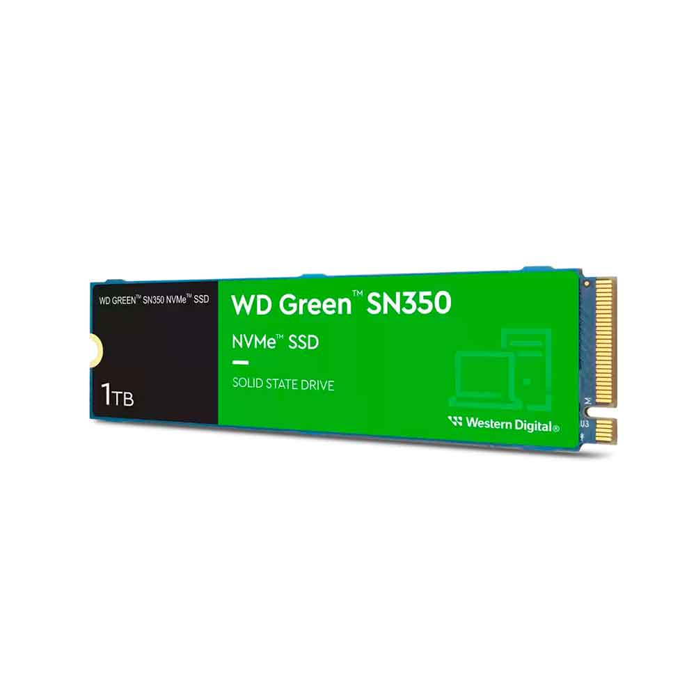 SSD M.2 2280 WD GREEN SN350 1TB NVME - WDS100T2G0C