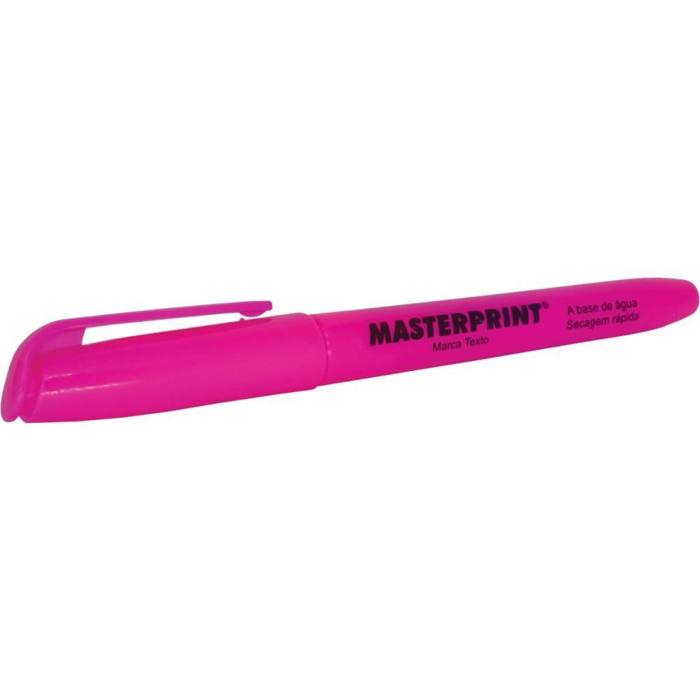 CANETA MARCA TEXTO MP 612 ROSA MASTERPRINT UNIDADE