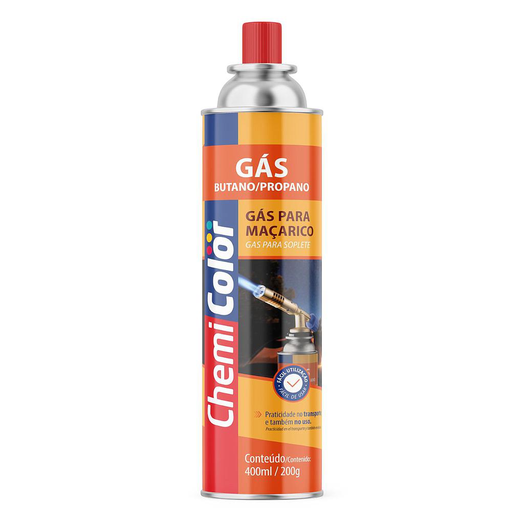 GAS PARA MACARICO CHEMICOLOR 400ML/200G