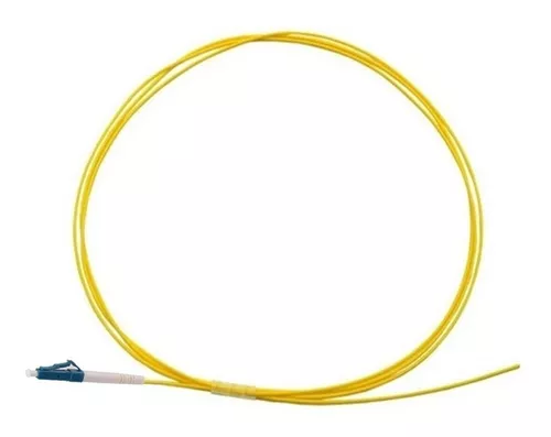 EXTENSÃO PIGTAIL FIBRA ÓPTICA SIMPLEX MODO ÚNICO 1,5M LC UPC