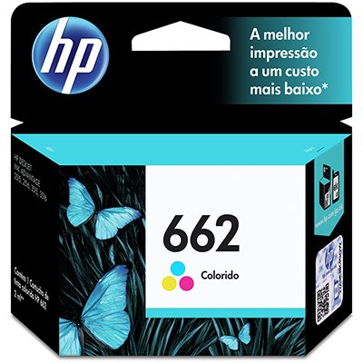 CARTUCHO HP 662 COLORIDO CZ104AB 2ML