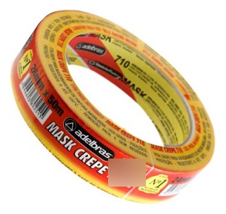 FITA CREPE ADELBRAS 24X50MM 710 UNIDADE