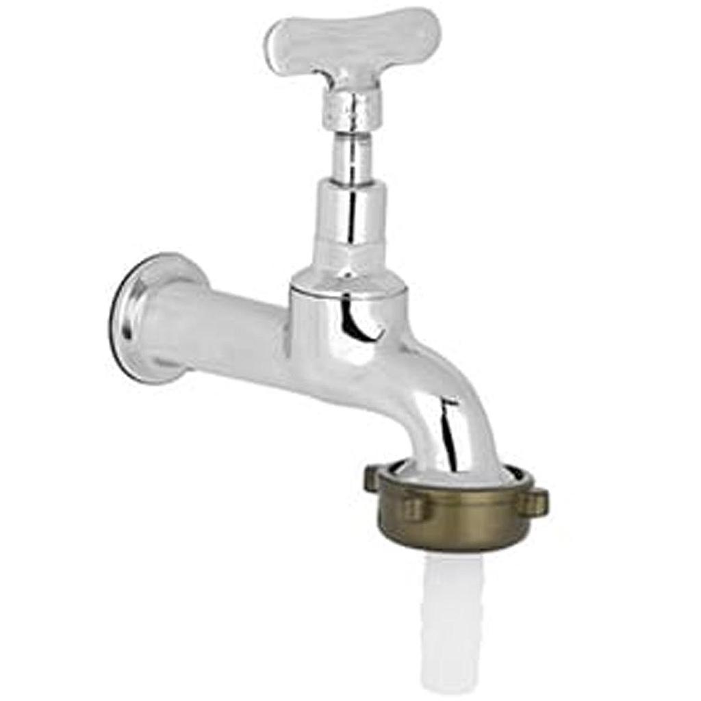 TORNEIRA JARDIM IMPERATRIZ METAL CROMADO COM BICO 7005