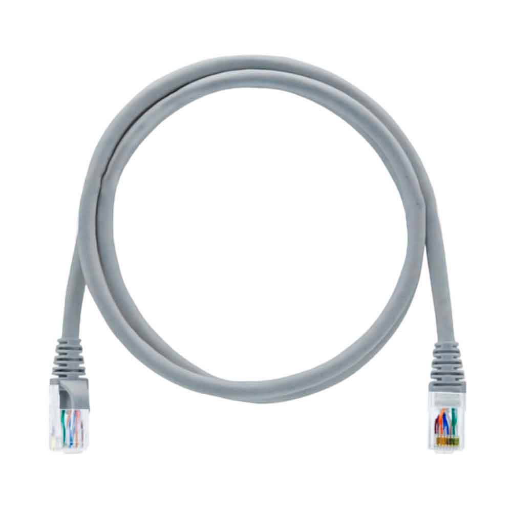 PATCH CORD U/UTP FURUKAWA SOHOPLUS CAT5E CMX T568A 2.5M CINZA CERTIFICADO