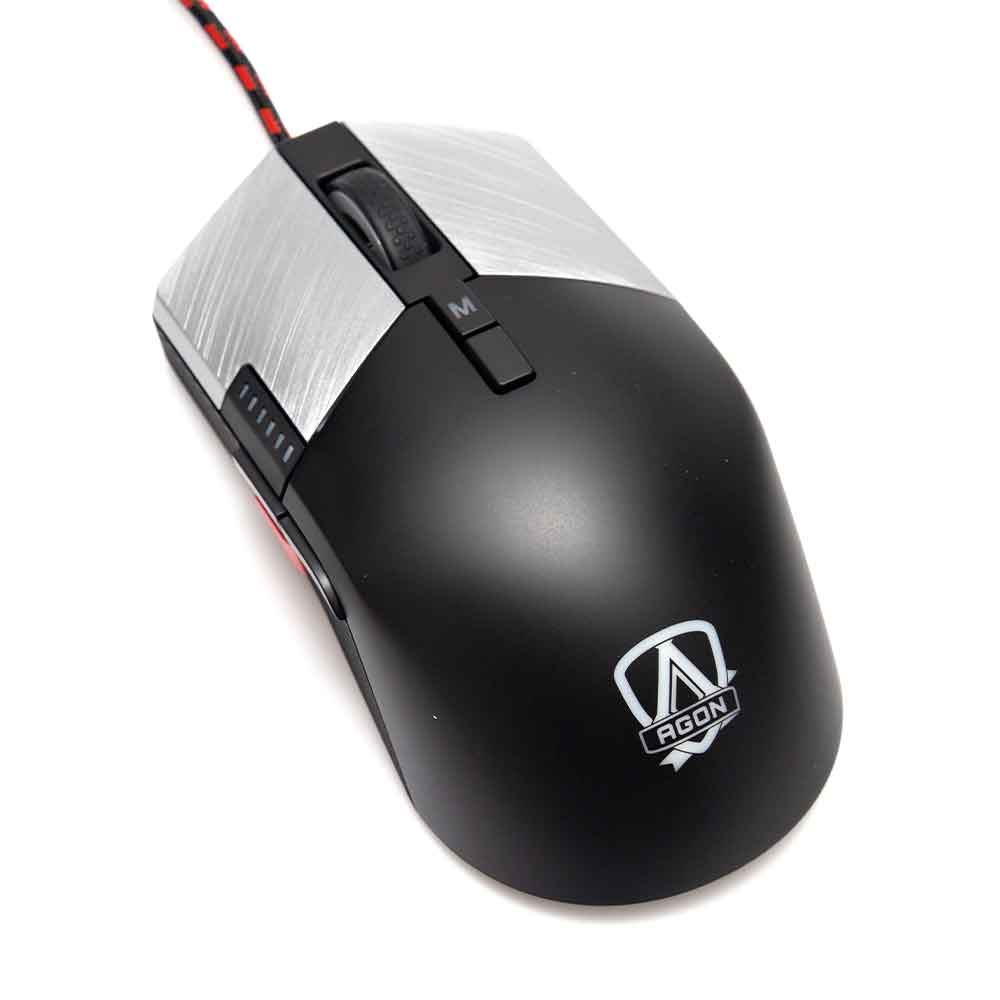MOUSE GAMER AOC AGON AGM700 PRETO
