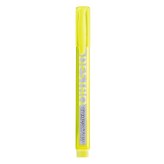 Marca Texto Compactor Destaq Amarelo