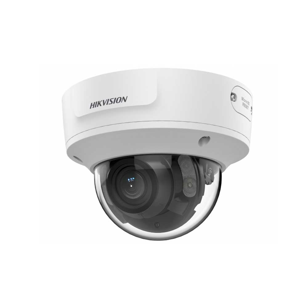 CAMERA IP 5MP DOME VARIFOCAL IA ACUSENSE IR40M POE IP67 IK10 DS-2CD3756G2T-IZS 2.7-13.5MM HIKVISION