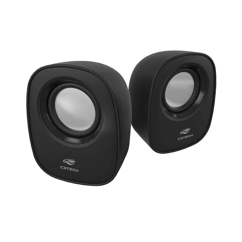 CAIXA DE SOM C3TECH 2.0 SP-30BK PRETO