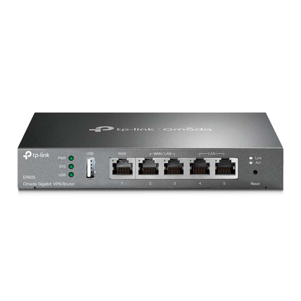 ROTEADOR LOAD BALANCE VPN MULTI-WAN ER605 TP-LINK GIGABIT SAFESTREAM