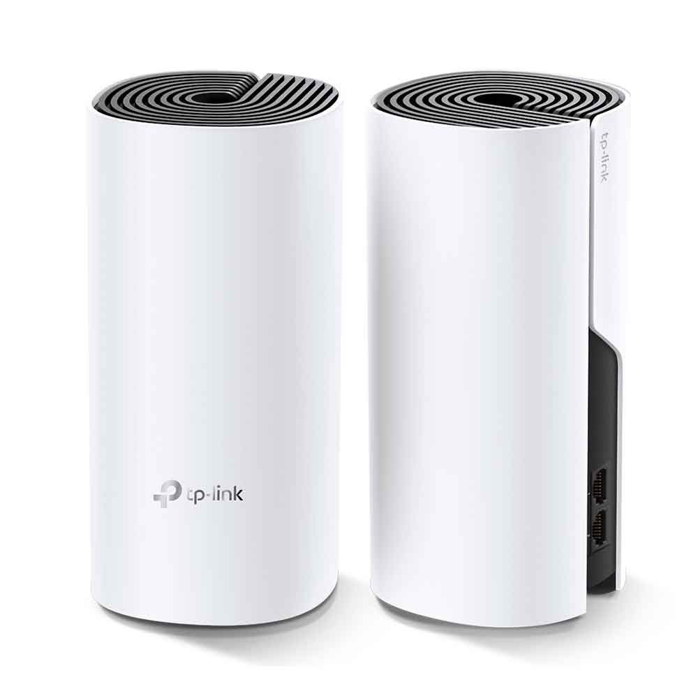KIT ROTEADOR TP-LINK DECO M4 MESH GIGABIT DUAL-BAND AC1200 (2 UNIDADES)