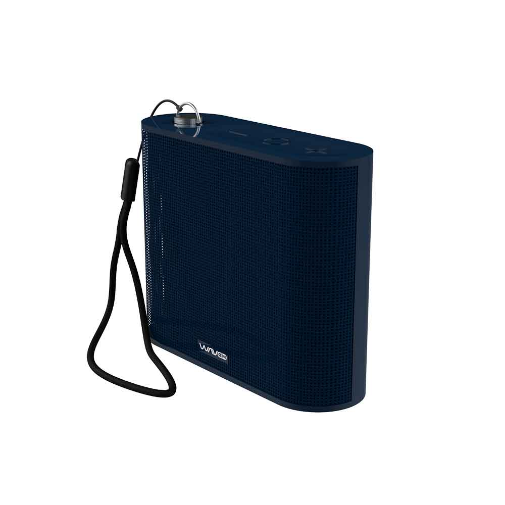 CAIXA DE SOM BLUETOOTH WAVEONE  POCKET AZUL MARINHO