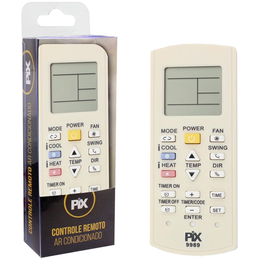 CONTROLE REMOTO UNIVERSAL AR CONDICIONADO SANTANA CENTRO UNIDADE