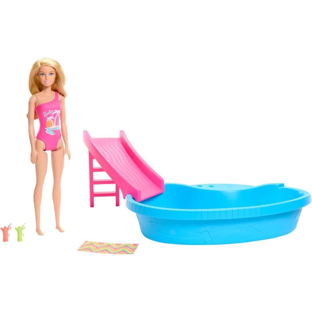 BARBIE ESTATE PISCINA GLAM COM BONECA LOIRA MATTEL UNIDADE