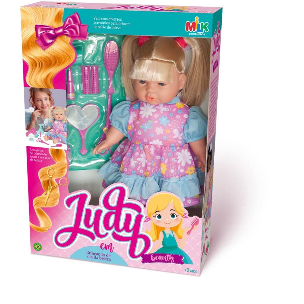 BONECA JUDY BEAUTY 34CM C/ACESSORIOS MILK UNIDADE