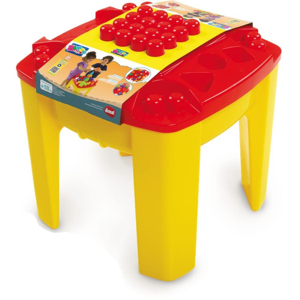 BRINQUEDO PARA MONTAR MESA ATIVIDADES BLOCOLANDIA 24 DISMAT UNIDADE