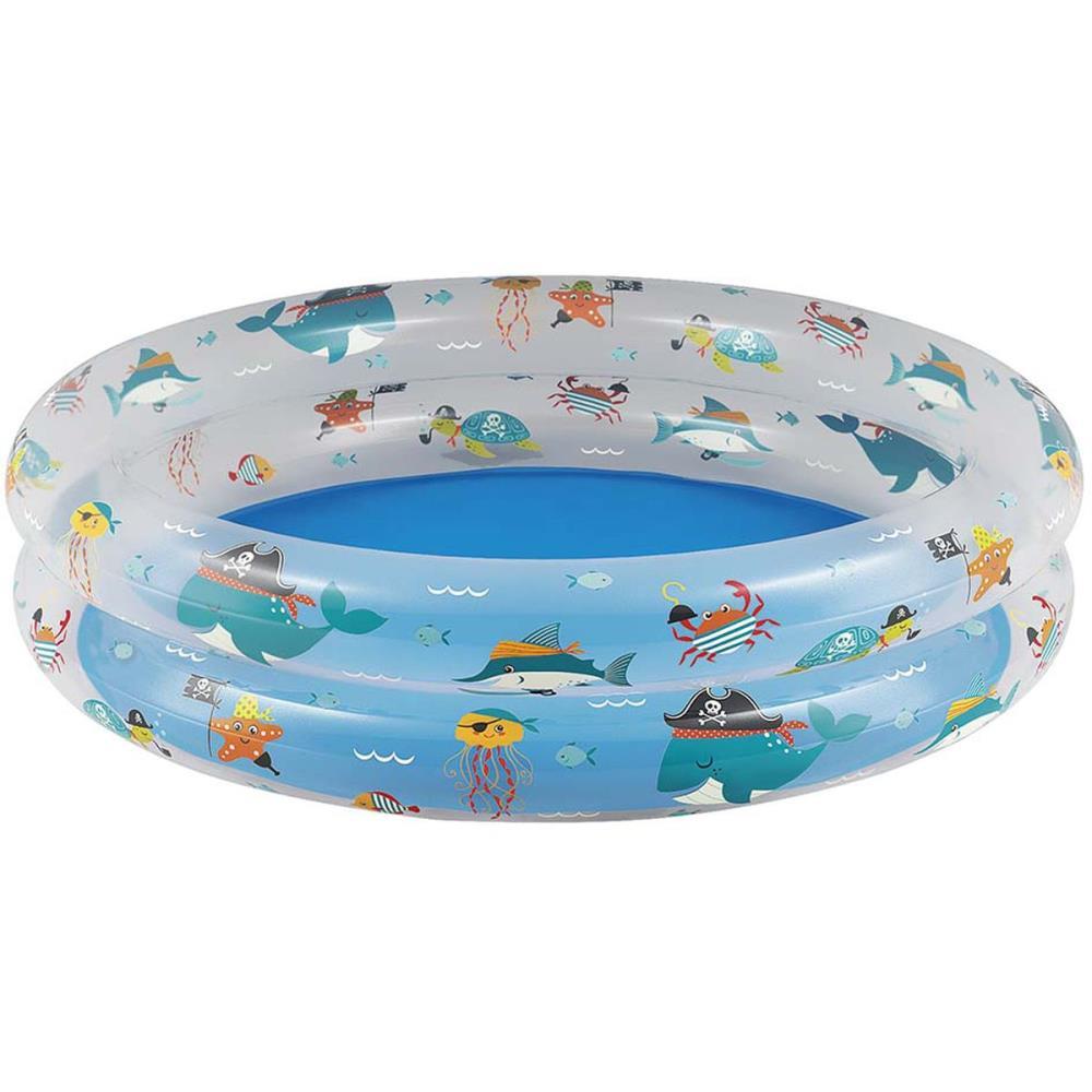 PISCINA 90L RED. ESTAMPA FUNDO DO MAR MOR UNIDADE