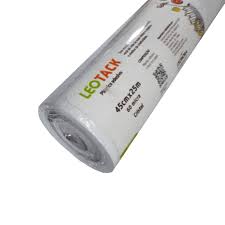 Plástico Autoadesivo 45Cmx25M 50 Micras Cristal Leoarte - 1 Rolo