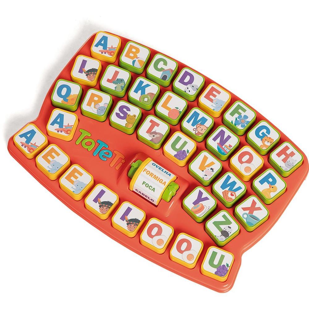 BRINQUEDO EDUCATIVO MONTA PALAVRAS TATETI UNIDADE