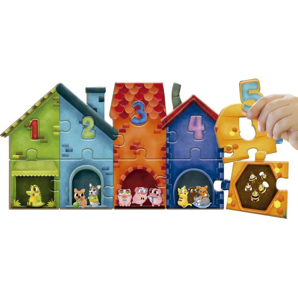 QUEBRA-CABECA MADEIRA BICHOS DO 1 AO 10 30PCS BRINC. DE CRIANCA UNIDADE