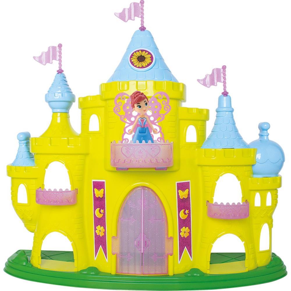 CASINHA DE BONECA JUDY CASTELO ENCANTADO FADAS SAMBA TOYS UNIDADE