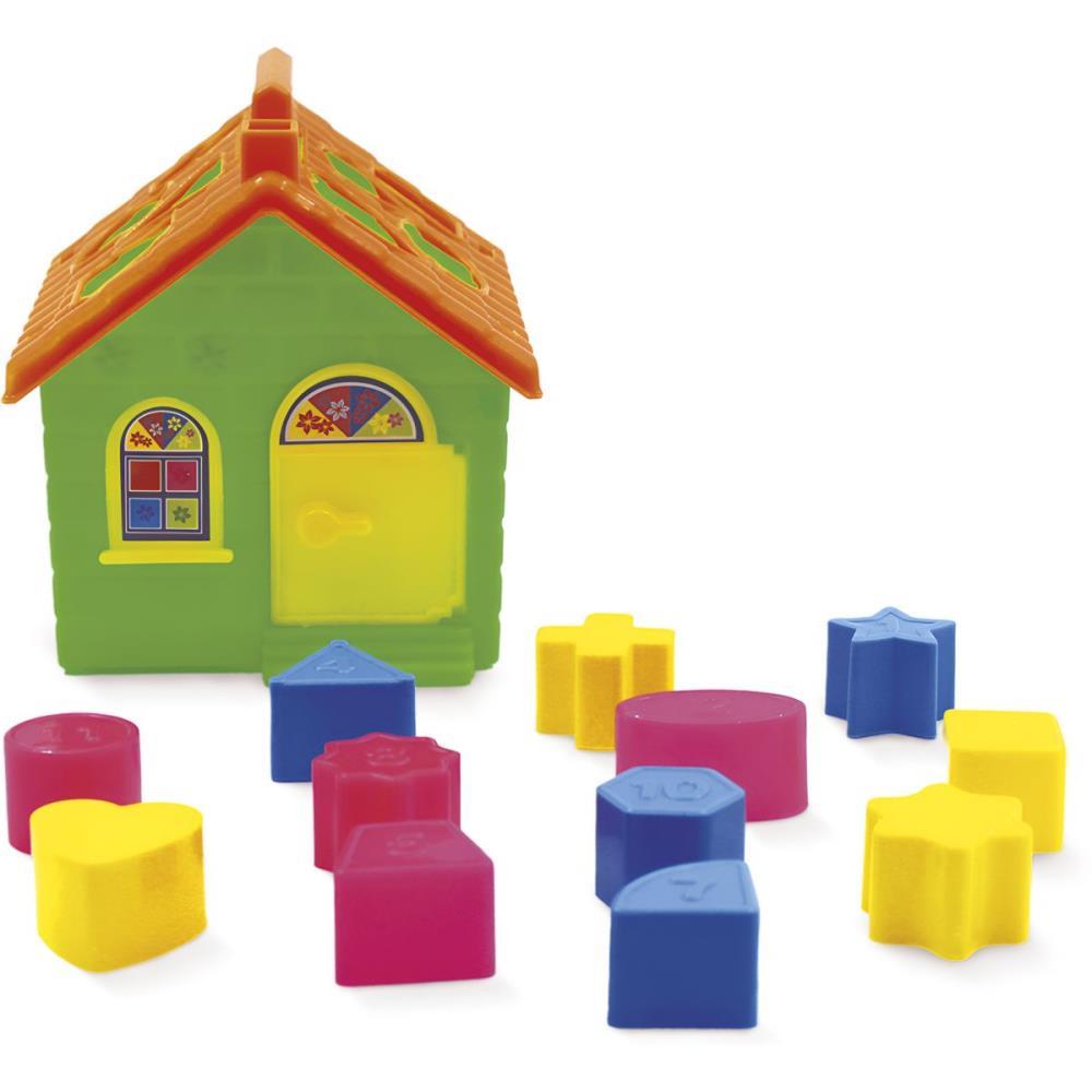 BRINQUEDO PARA BEBE AMOR DE CASINHA C/12 BLOCOS PICA PAU UNIDADE