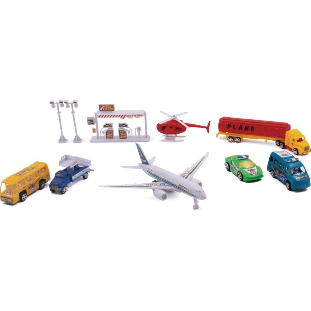 BRINQUEDO DIVERSO KIT AEROPORTO GRANDE PICA PAU UNIDADE