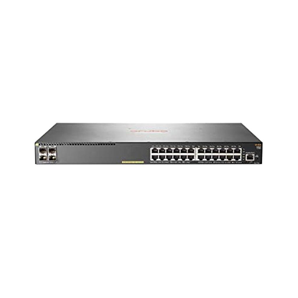 SWITCH HPE ARUBA 2930F 24G POE + 4SFP+ (370W) JL255A I