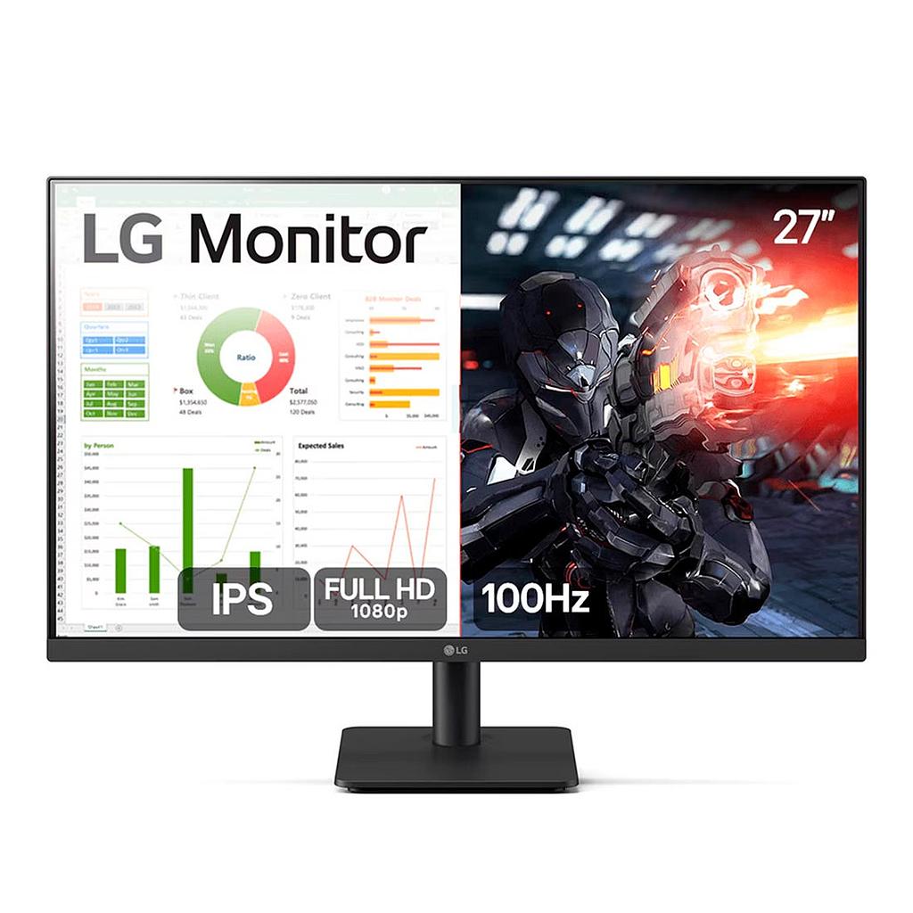 MONITOR LG 27" GAMER 100HZ 5MS FHD - 27MS500-B.AWZM