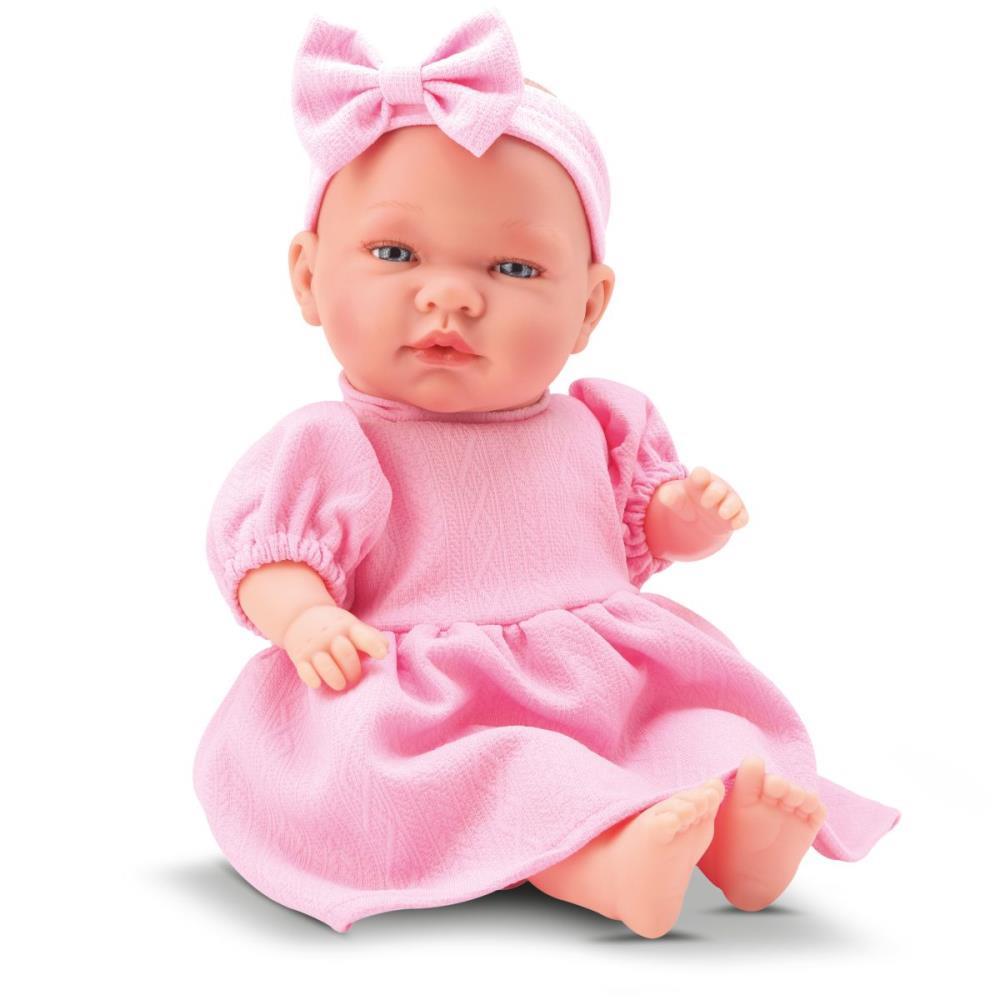 BONECA COM MECANISMO AMELIA FRASES 25CM BEE TOYS UNIDADE