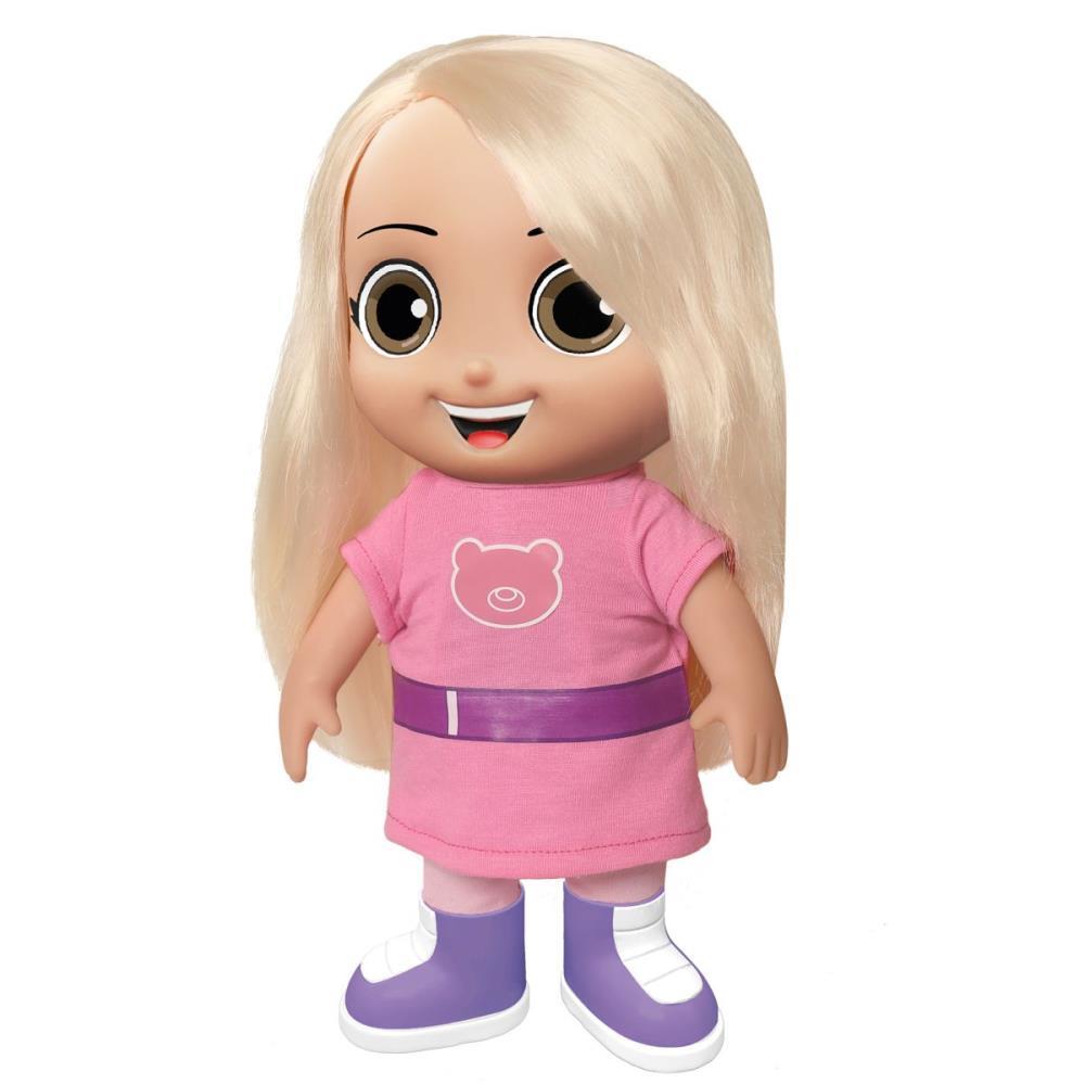 BONECO E PERSONAGEM AVENTUREIRA ROSA 14 FRASES 27C BABY BRINK UNIDADE