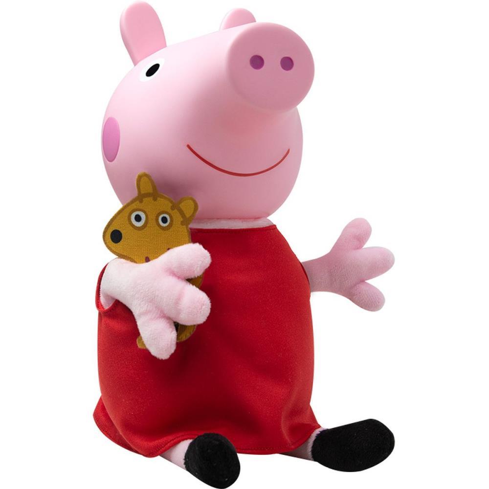 BONECO E PERSONAGEM PEPPA PIG 32CM BABY BRINK UNIDADE