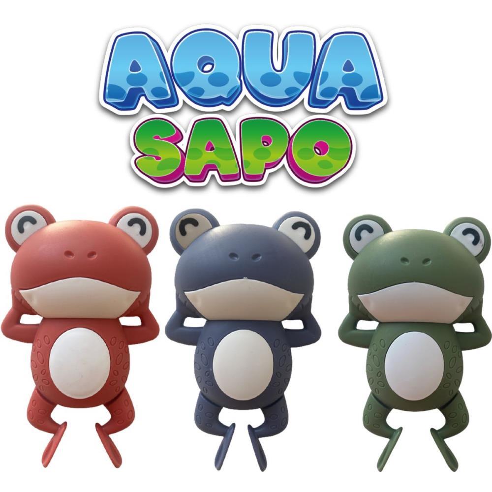 BRINQUEDO PARA BEBE AQUA SAPO (S) POLIBRINQ UNIDADE