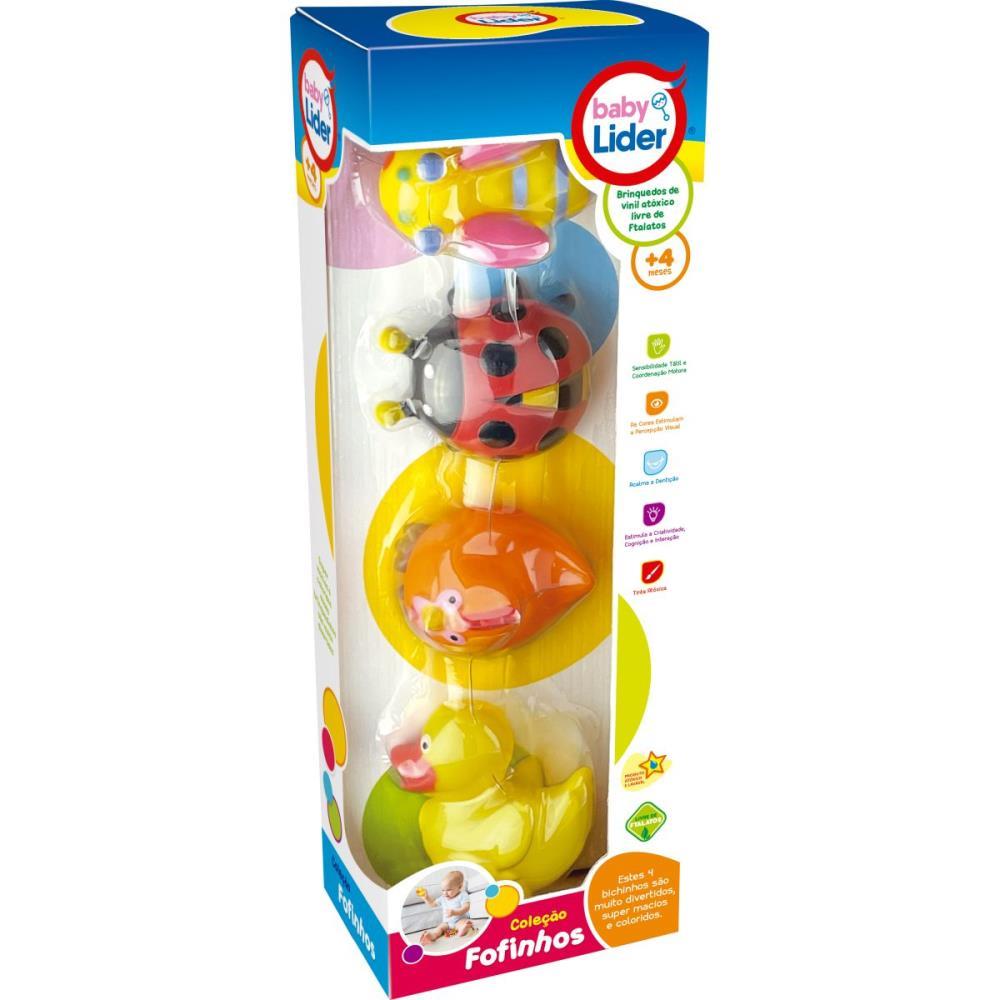 BRINQUEDO PARA BEBE COLECAO FOFINHOS BICH.DO CAMPO LIDER CX.C/04