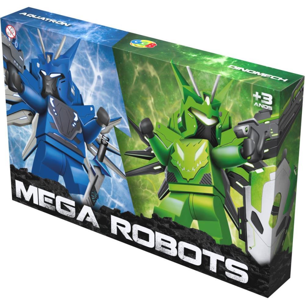 BRINQUEDO PARA MONTAR BONECO MEGA REBOTS C/2UNID. GGB PLAST UNIDADE