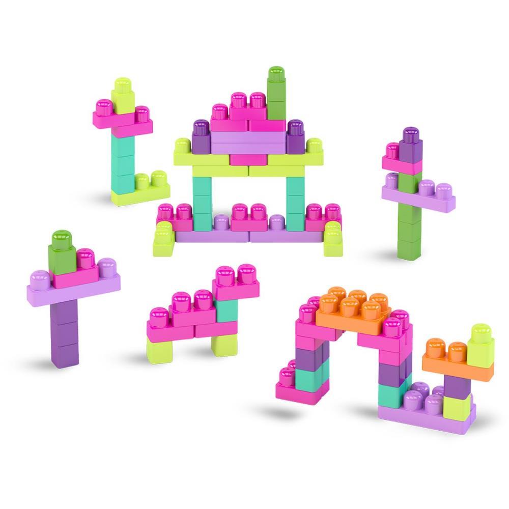 BRINQUEDO PARA MONTAR SUPER CAIXA DIVERTIDA ROSA 90P DISMAT UNIDADE