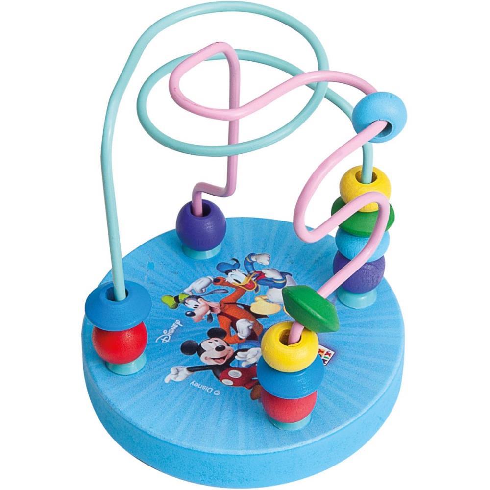BRINQUEDO PEDAGOGICO MADEIRA MICKEY ARAMADO SOBE E DESCE TOY MIX UNIDADE